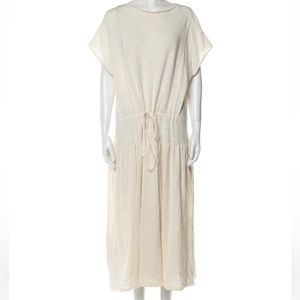 Lauren Manoogian Tier Drawstring Waist cotton knit dress - 3